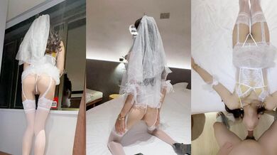 海角乱伦大神 长腿女儿丽丽 新作 白丝婚纱女儿诱惑爆表 激情燃烧上头猛操 女儿黄体直接干破！